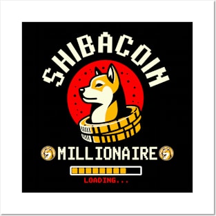 Shiba inu Coin Crypto Token Cryptocurrency Wallet Shiba Army Posters and Art